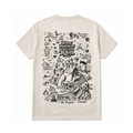 Surf style T-shirt 'Travel'